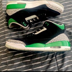 Jordan 3 pine green